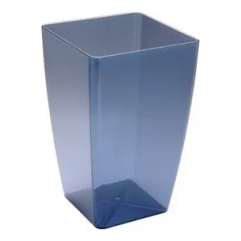 Květináč Plastia Samozavlažovací květináč Mimosa 15 kouř