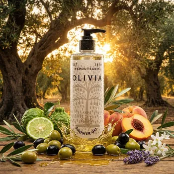 Sprchový gel Sprchový gel 380ml OLIVIA (pumpičkový dávkovač MAGNET)
