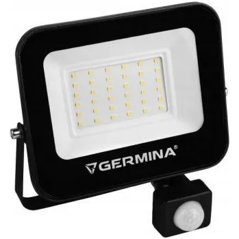 LED reflektor halogen s pohybovým senzorem Hera 30W Germina