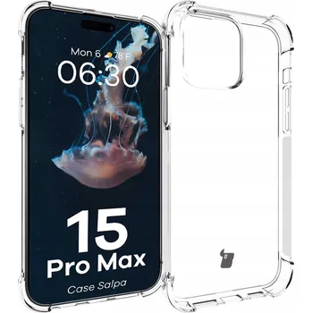 Pouzdro na mobilní telefon Zadní Kryt Bizon pro Apple iPhone 15 Pro Max bezbarvý