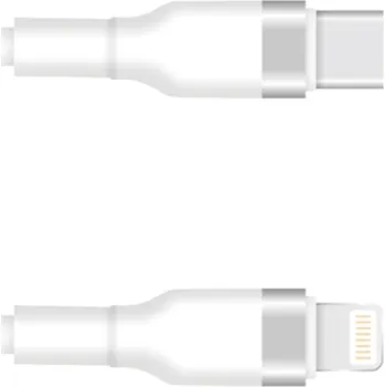 Datový kabel Setty kabel USB-C - Lightning 1m 3A KSC-L-130 bílý