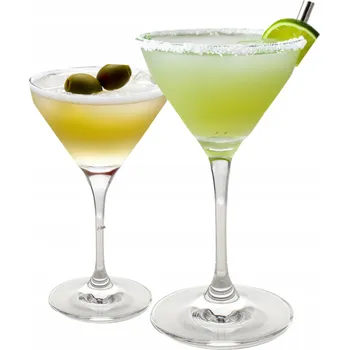 Sklenice SKLENIČKY NA MARTINI KOKTEJLY 210 ML SKLENIČKY NA PORNSTAR MARTINI 2 KUSY