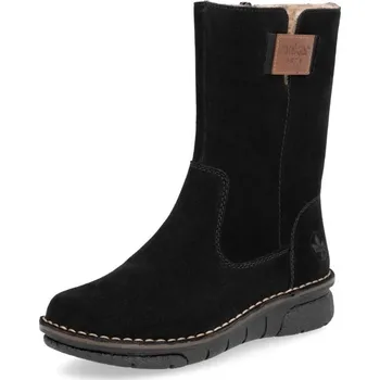 Dámské kozačky Dámská kotníková obuv RIEKER 73350-01 černá W4 42