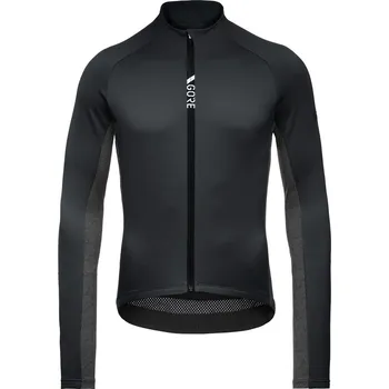 Cyklistické oblečení Gore C5 Thermo Jersey - Black/Terra Grey - L - 2025