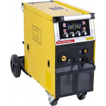 Svářečka Svářečka MIG/MAG 270 MMA SYNERGIE MAGNUM Podavač 4x4 PODVOZEK INVERTOR