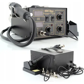 Svářečka SVÁŘEČKA PISTOLE NA PLASTY S HORKOVZDUŠNOU PÁJKOU, 4 TRYSKY, LED, 60W