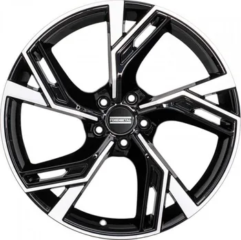 Disk FONDMETAL Alu Kola Fondmetal Atena (Fmi07) 9x21 5x112 ET40 Glossy Black Machined 66.5
