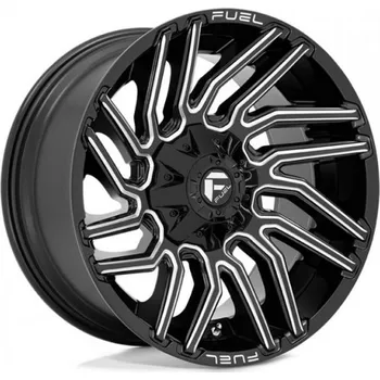 Alu kolo FUEL Alu kola Fuel D773 Typhoon 12x22 5x139.7 ET-44 Gloss Black Milled 110.1