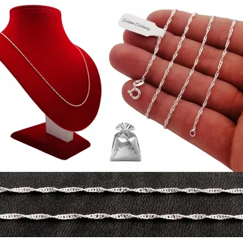 Řetízek Stříbrný Řetízek Singapur Kroucený Ryzost 925