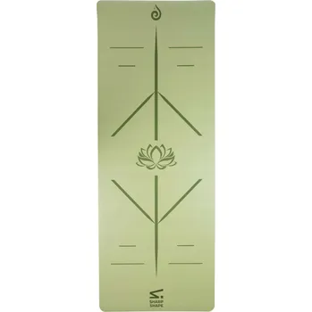 podložka na cvičení Podložka na cvičení Sharp Shape 180 cm x 68 cm zelená