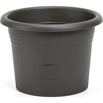 Květináč Plastia Samozavlažovací květináč Narza ø 40 antracit