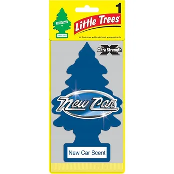 Vůně do auta VOŇAVÝ STROMEK LITTLE TREES XTRA STRENGHT NEW CAR Z USA