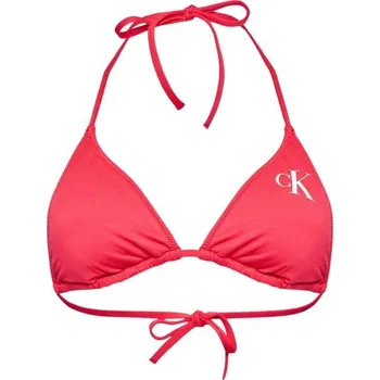 Dámské plavky Dámský plavkový top Calvin Klein KW0KW01970 XI1 Pink Flash Velikost: XS