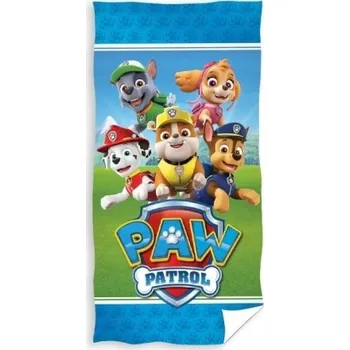 Ručník BAVLNĚNÝ RUČNÍK Tlapková patrola 70x140 cm