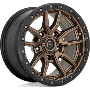 Alu kolo FUEL Alu Kola Fuel D681 Rebel 12x22 8x165.1 ET-44 Matte Bronze Black Bead Ring 125.1