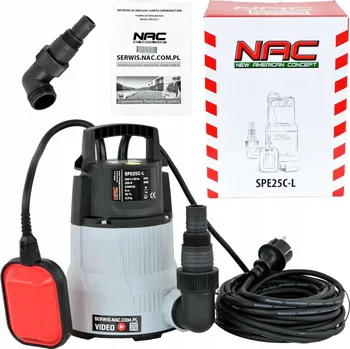 Čerpadlo Ponorné čerpadlo NAC 250 W 8000 l/h