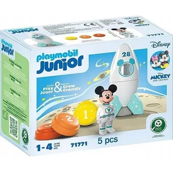 Stavebnice Playmobil Playmobil JUNIOR & Disney: Vesmírné dobrodružství s Myškou Mickey 71771