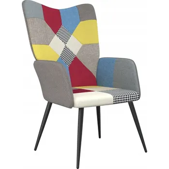 Křeslo Křeslo patchworkové, různobarevné, 61x70x96,5 cm