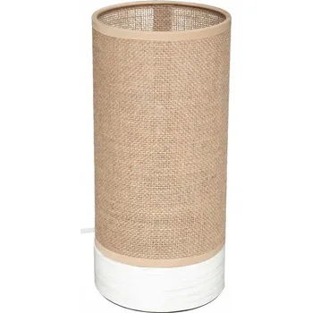 Lampička Noční lampa se stínidlem z juty, JUTOVÁ stolní lampa