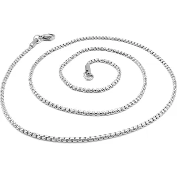 Řetízek Steel Jewelry Dětský/dámský jemný řetízek z chirurgické oceli stříbrný 40 cm