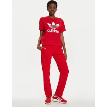 adidas T-Shirt adicolor Trefoil IM6930 Červená Boxy Fit S