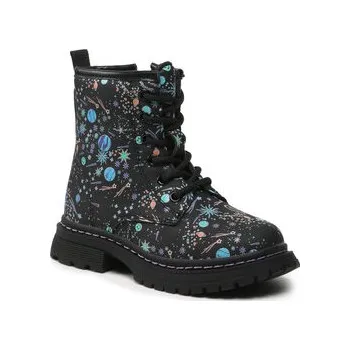 Pánská treková obuv Turistická obuv Nelli Blu CM220112-1 Černá 30