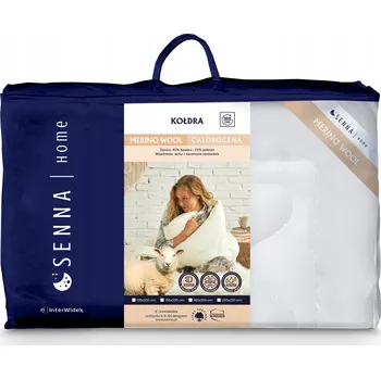 přikrývka Vlněná přikrývka z ovčí vlny 200x220 INTER-WIDEX MERINO WOOL 220x200