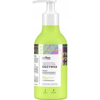 So!Flow Kondicionér pro vlasy s nízkou porézností 400 ml