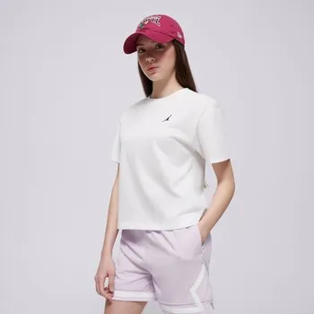 Pánské oblečení Jordan Tričko Mj Brklyn Essentials Ss Tee Girl Bílá 122-128 Cm