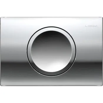 Splachovací tlačítko Splachovací tlačítko pro WC Geberit DELTA 15 stříbrné