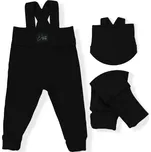 Esito Rostoucí žebrované kalhoty s laclem Color Black Vel. 56 - 62