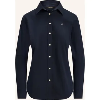 Dámská halenka Lauren Ralph Lauren Dámská Košilová Halenka, tmavě modrá, 38