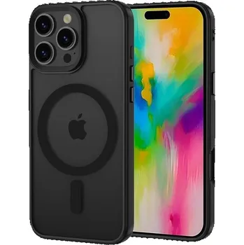 Pouzdro na mobilní telefon XTCASE pro iPhone 16 Pro Max Case Magnetické kompatibilní s Magsafe, matný průsvitný obal na