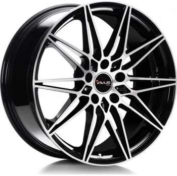 Alu kolo AVUS Alu Kola Avus Ac-Mb5 9x19 5x112 ET44 Black Polished 66.7