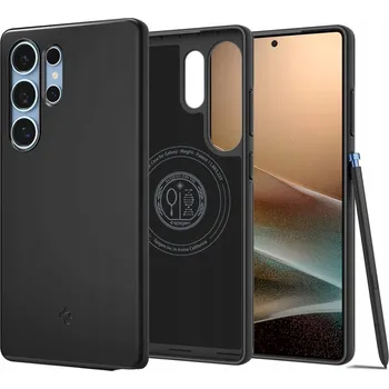 Pouzdro na mobilní telefon Zadní Kryt Spigen pro Samsung Galaxy S25 Ultra černý