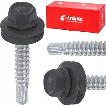 Vrták FARMÁŘSKÉ ŠROUBY 4,8x35 WFD-48035 7016 antracit (antracitová) - 250 ks