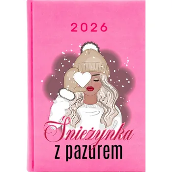 Kalendář Knižkový kalendář 2026 A5 FunnyCase růžový