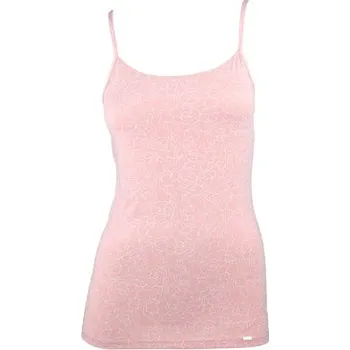 Pleas Dámská košilka se špagetovými ramínky jemná růžová S (183812-523-038)