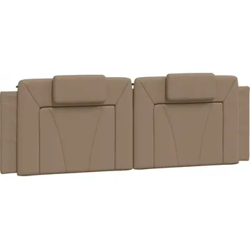 Polštář Polštář na čelo Viana 160x3x49 cm cappuccino, umělá kůže