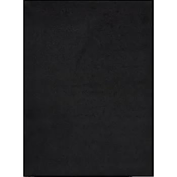 Rohožka Vstupní rohožka velurová protiskluzová 100% PP, černá, 60x80 cm