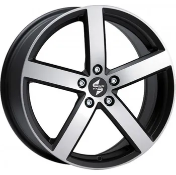 Alu kolo ETABETA Alu Kola ETabeta Eros 8X18 5X120 ET50 Matt Black Full Polish 65,1