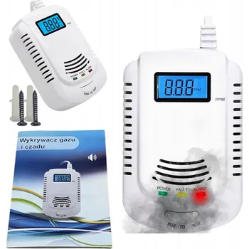 Zabezpečovací technika Detektor plynu Benetech – detekce metanu, LPG a zemního plynu (kabelové provedení)