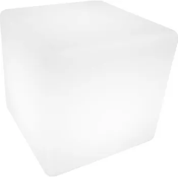 Venkovní osvětlení Zahradní lampa kostka CUBIC L LED RGBW 16 barev 43 cm