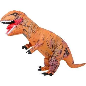 Karnevalový kostým Nafukovací kostým DINOSAURUS Trex a KOSTÝM tyranosaura pro dospělé