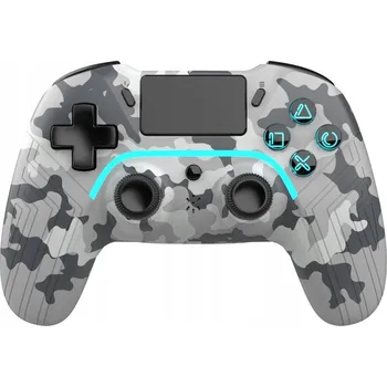 Gamepad Ovladač COBRA QSP461CGR Camo pro PS4 PC, šedý