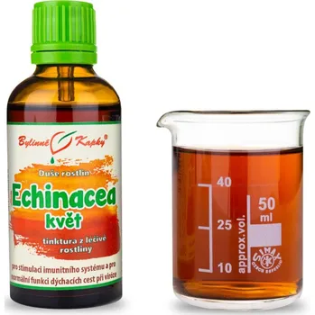 Doplněk stravy Bylinné kapky s.r.o. Echinacea (třapatka) květ tinktura 50 ml | Bylinné kapky