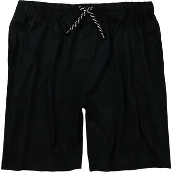 Pánské kraťasy Adamo velké bavlněné krátké šortky 119212-700 černá (6XL)