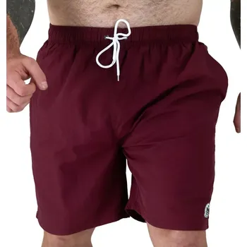 Pánské kraťasy Plavecké šortky Duke D555 Yarrow maroon (2XL)
