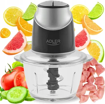 Kuchyňský robot SEKÁČEK POTRAVIN NA ZELENINY ELEKTRICKÝ DRTIČ OVOCNÉHO MASA KUCHYŇSKÝ ROBOT SKLENĚNÝ