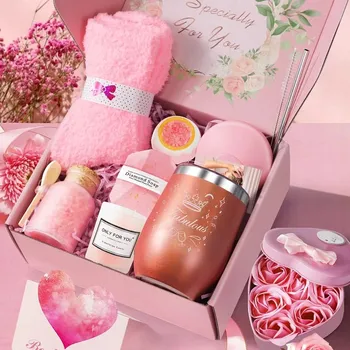 Kosmetická sada Dárkový koš pro ženu - Sada, Box - Jako DÁREK pro maminku, dceru, babičku